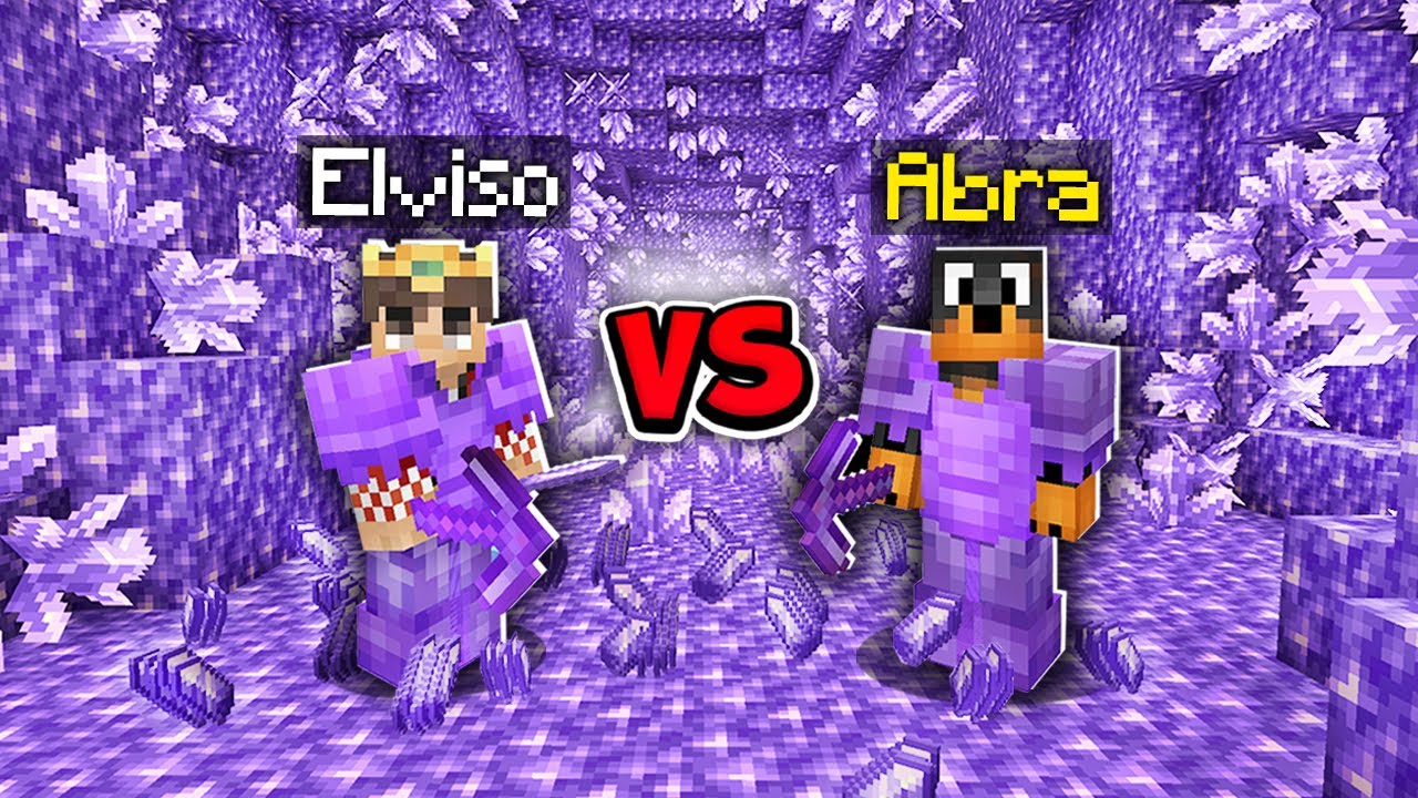 WIELKIE ZAWODY w KOPANIU AMETYSTU w Minecraft 1.17! (rekord) 🔮 / Elvisoo