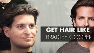 Bradley Cooper's sweptback, layered hairdo: How to get the medium long men's haircut & hairstyle