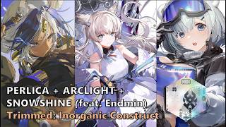 Lvl 80 Perlica Arclight Snowshine Trims Umbral Monument Inorganic Construct  Arknights Endfield