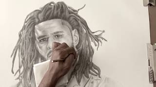 J cole drawing on Pinterest