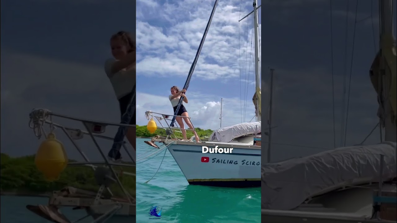 ⁣I BOUGHT A BOAT!! Say hi to SV Sirocco, my 29ft Dufour that I’ll sail solo in the Caribbean! 🥰💃⛵️