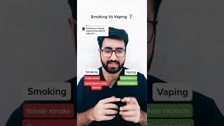 Smoking Vs Vaping ❓ Which is more dangerous ❓💀💀💀