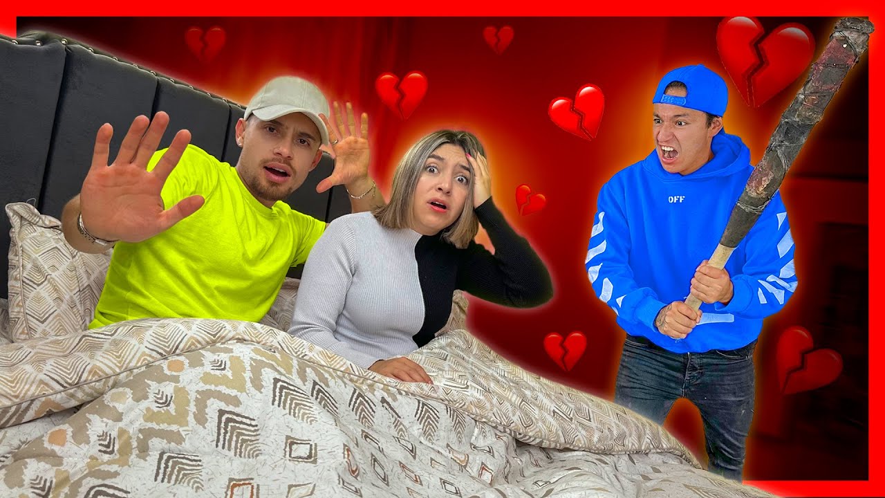 MI NOVIO me ENCUENTRA con MI EX en la HABITACIÓN!