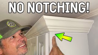 Installing CABINET CROWN for BEGINNERS - A Simpler Method