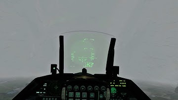 F-16 Landing In Storm (ILS Landing) l FALCON BMS