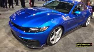 2015 Ford Mustang 302 Saleen Metallic Blue  2015 Sema Motor Show