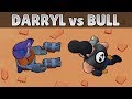 DARRYL vs BULL | 1 vs 1 | 27 Tests | Brawl Stars