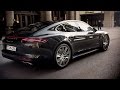 The new panamera turbo and panamera 4s in motion