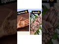 Expectations were pretty… reality kept it real ✨#mehandi😍 #mehandidesignsimple #trydifferentart😍 💚🌿