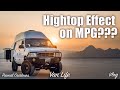 Ford 7.3L Diesel Van - Utah to Oregon - Hightop Effect on MPG