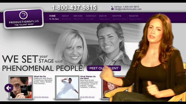 Tradeshow Model Renee Reyes Interview - Production...