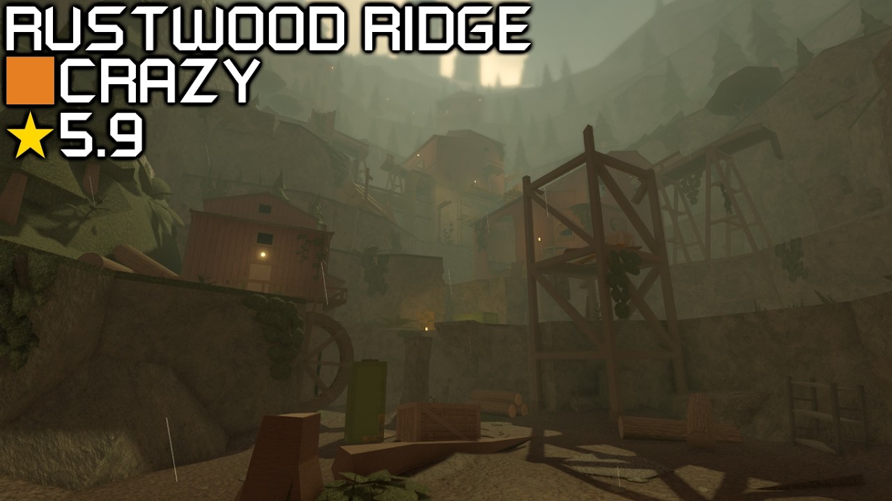 Roblox: FE2 Community Maps - Rustwood Ridge (Crazy - 5.9) - YouTube