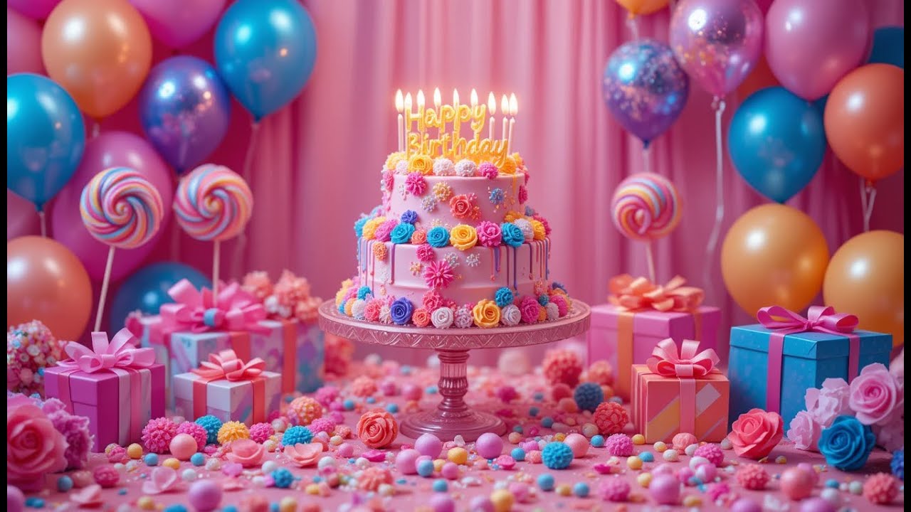 🌟 Happy Birthday Special | Full Screen Status | 4K HD