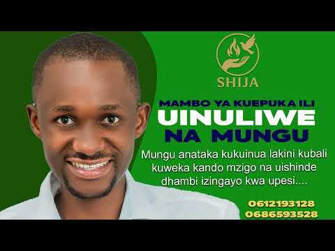 WEKA KANDO KILA MZIGO SHINDA DHAMBI INAYOKUZINGA KUINULIWA