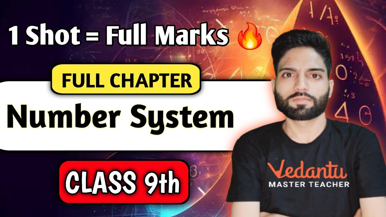 🎯 One Shot Number System Class 9 | Half Yearly + Final Revision in 1 Video