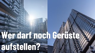🏗️🆕 Entdecke die neuen Regelungen für den Gerüst Aufbau für Dritte | Gerüst-Wissen