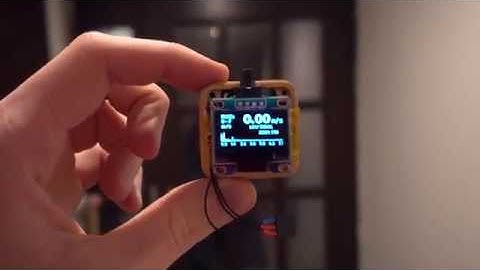 Tiny radar using CDM324 module and FFT on STM32F4
