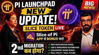 Pi Launchpad New Update | Pi SLICE Token LIVE | Pi 2nd Migration Date Out |Pi New Update Today | #Pi