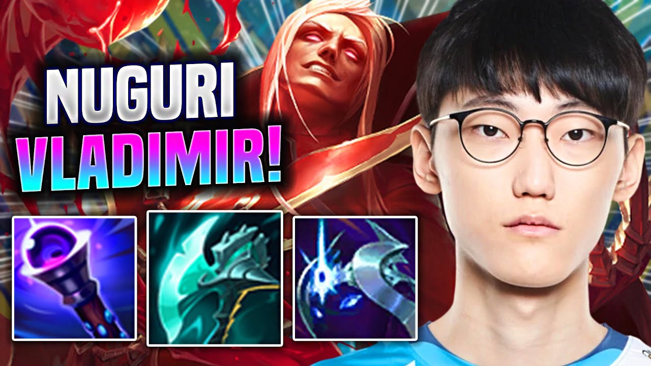 NUGURI THE VLADIMIR MASTER!  - DK Nuguri Plays Vladimir Top vs Poppy! | Season 2022