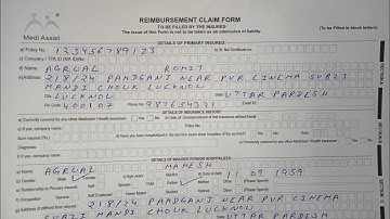 How to Fill Medi Assist Reimbursement Claim Form ?