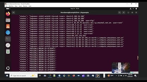 I parsed SSH log file in JSON and CSV file - Watch the video and Comment the one you prefer and why?