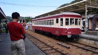 柵原ふれあい鉱山公園　片上鉄道展示運転