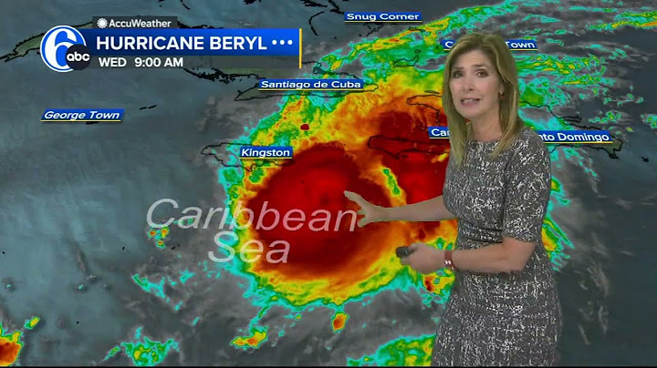 Tracking Hurricane Beryl as it roars toward Jamaica
