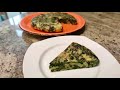 TORTILLA de PATATAS con ESPINACAS - Tortilla española de espinacas