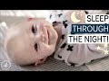 HOW I GOT MY BABY TO SLEEP THROUGH THE NIGHT! | top 5 tips | Natalie Bennett