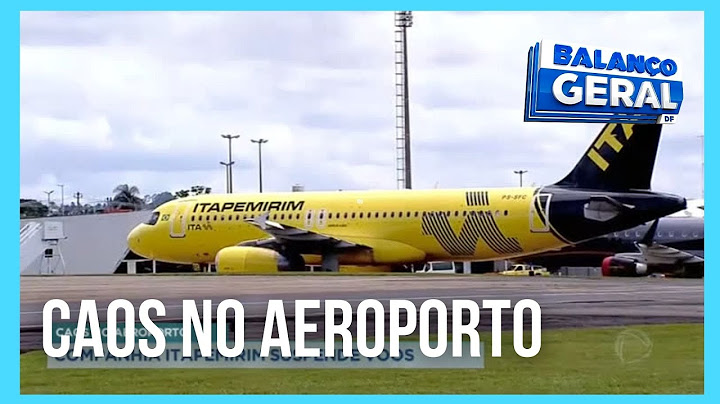 Caos no aeroporto: companhia Itapemirim suspende voos