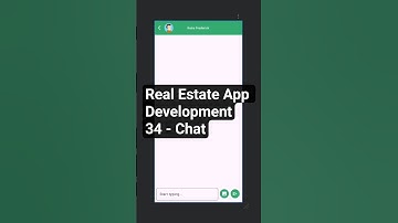 Real Estate App - 34 Chat - Android Studio - Kotlin