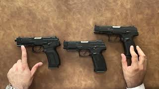 The All 3 Models of Baikal Viking 446 9mm Pistol