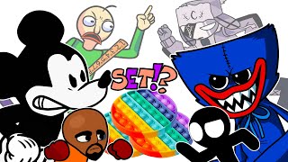 FNF Characters Tournament | POP-IT Battle | FRIDAY NIGHT FUNKIN ANIMATION | FNF Compilation #2