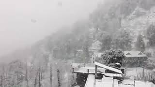 Snowfall in Manali 2017 (most beautiful!!)