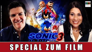 SONIC THE HEDGEHOG 3 - Special mit Jeff Fowler (Regie), Colleen O´Shaughnessey & Cristo Fernandez…