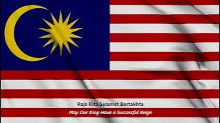 Malaysia National Anthem | 10 Minutes Looping Anthem | : Negaraku [4K]