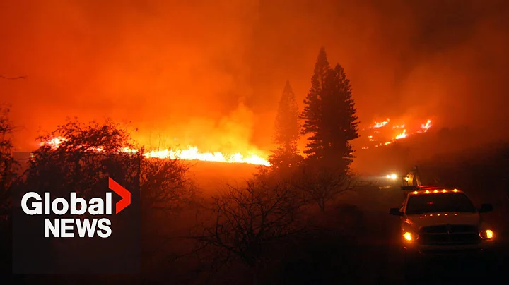 Catastrophic Hawaii wildfires tear through historic tourist town in Maui: "Like a war zone"