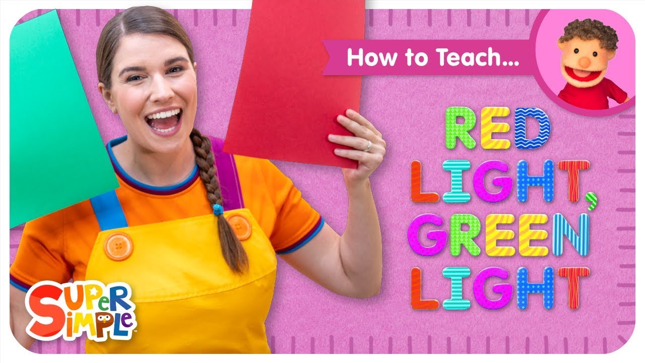 Learn How To Teach Red Light Green Light From Super Simple Songs Youtube