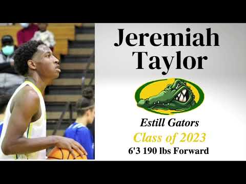 Jeremiah Taylor | 6’3 | Forward | Class of 2023 | Estill High School