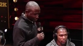 Hannibal Buress asks Kevin Durant a question SAVAGE