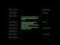 Analyse and wait for Right time to Invest