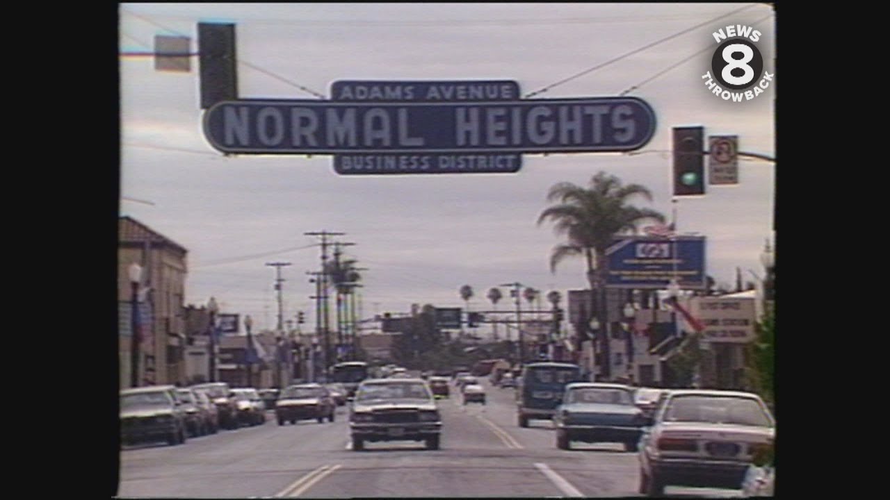 Profile on San Diego neighborhood Normal Heights 1987 YouTube