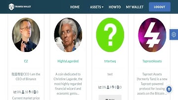 Tiramisu Wallet : A Digital Cryptocurrency Ecosystem For Taproot Assets Protocol