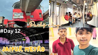 Metro experience in jaipur 🚇 || Sohail Khan 2.0 ||#jaipurvlog #jaipurmetro screenshot 1