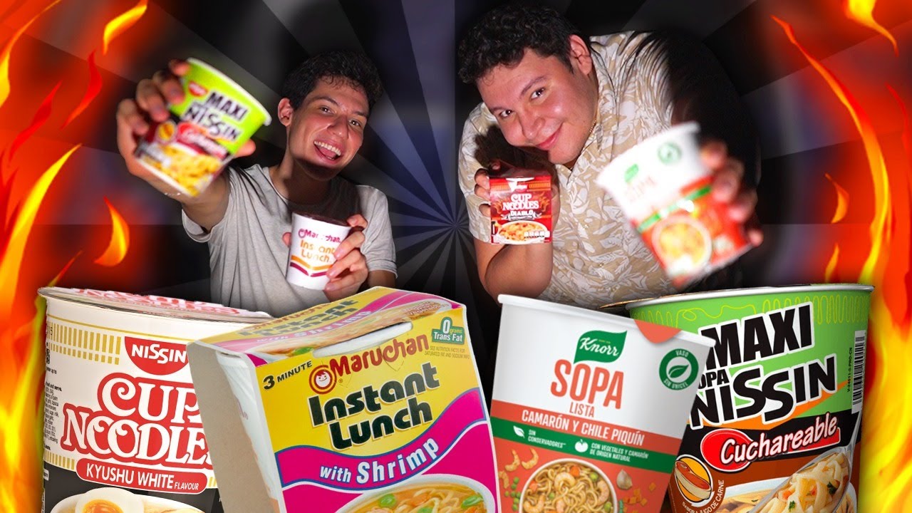¿Quién hace la MEJOR SOPA INSTANTÁNEA?