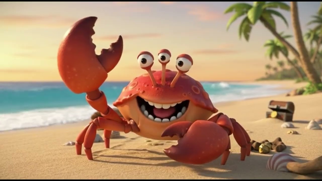 Рака Рачо – детска песен 🦀🎶