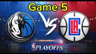 DALLAS MAVERICKS VS. LOS ANGELES CLIPPERS | GAME 5 1ST ROUND PLAYOFFS /2024