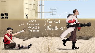 SFM:TF2 Medic's dont heal Scouts Resimi