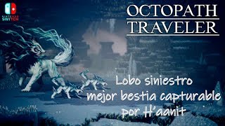 Lobo siniestro, mejor bestia que se puede capturar en Octopath Traveler