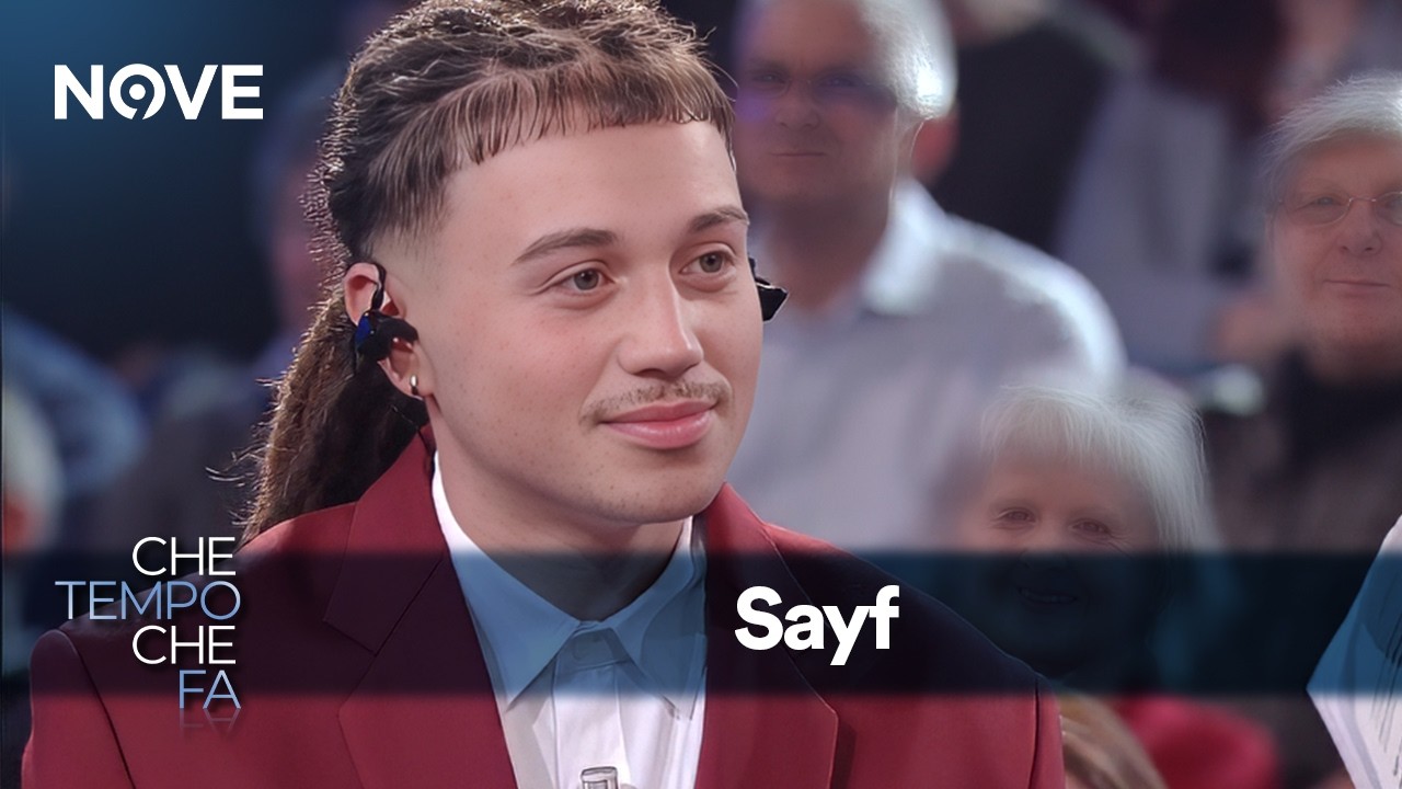 Sayf: "Facevo consegne, poi mi sono ritrovato al Festival di Sanremo" | Che tempo che fa